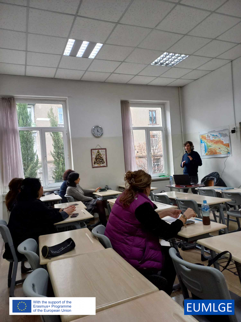 მედიაწიგნიერების ევროპული მოდელების ინტეგრირება ქართულ აკადემიურ სფეროში, შეხვედრები სკოლის მასწავლებლებთან 