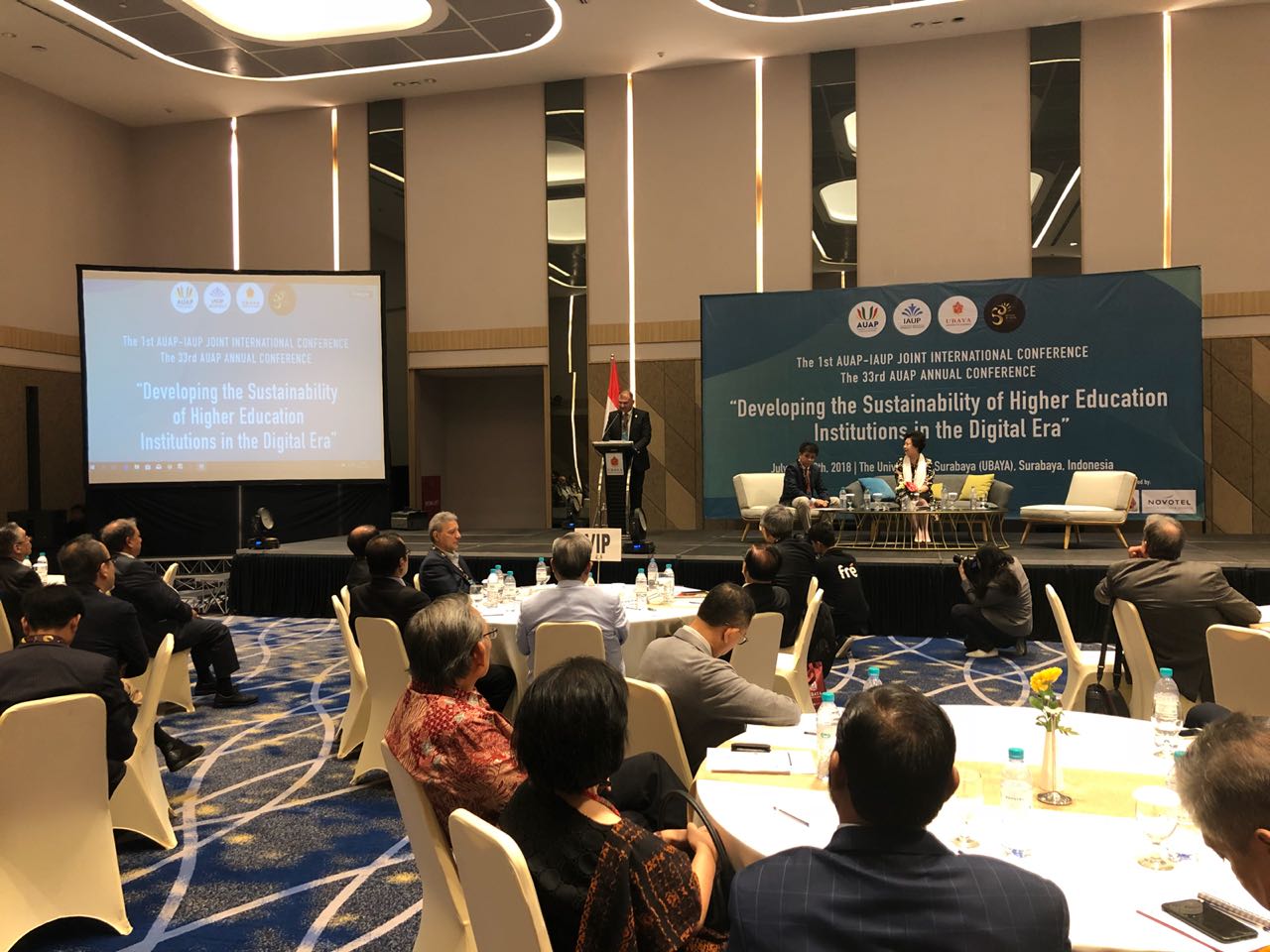 AUAP-ისა და IAUP-ის პირველი საერთაშორისო კონფერენცია ინდონეზიაში