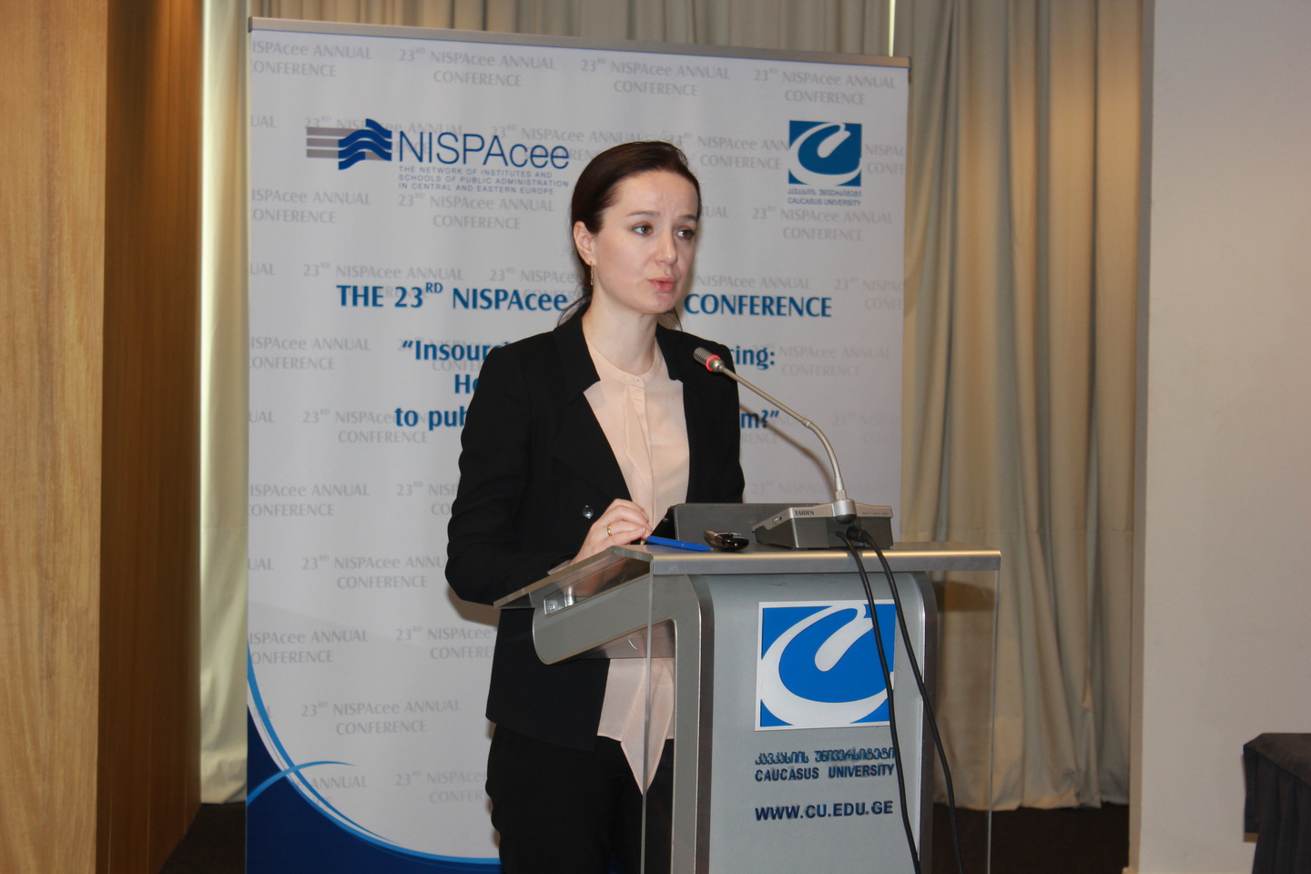 NISPAcee-ის რიგით 23-ე საერთაშორისო კონფერენციის ოფიციალური გახსნა
